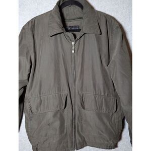Mens M Perry Ellis Portfolio Winter Jacket  Removable Liner Retro Academia Gramp